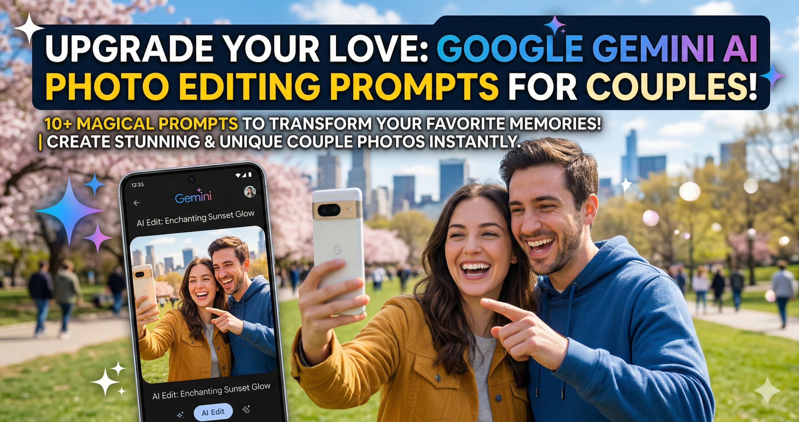 Google Gemini AI Photo Editing Prompts for Couples