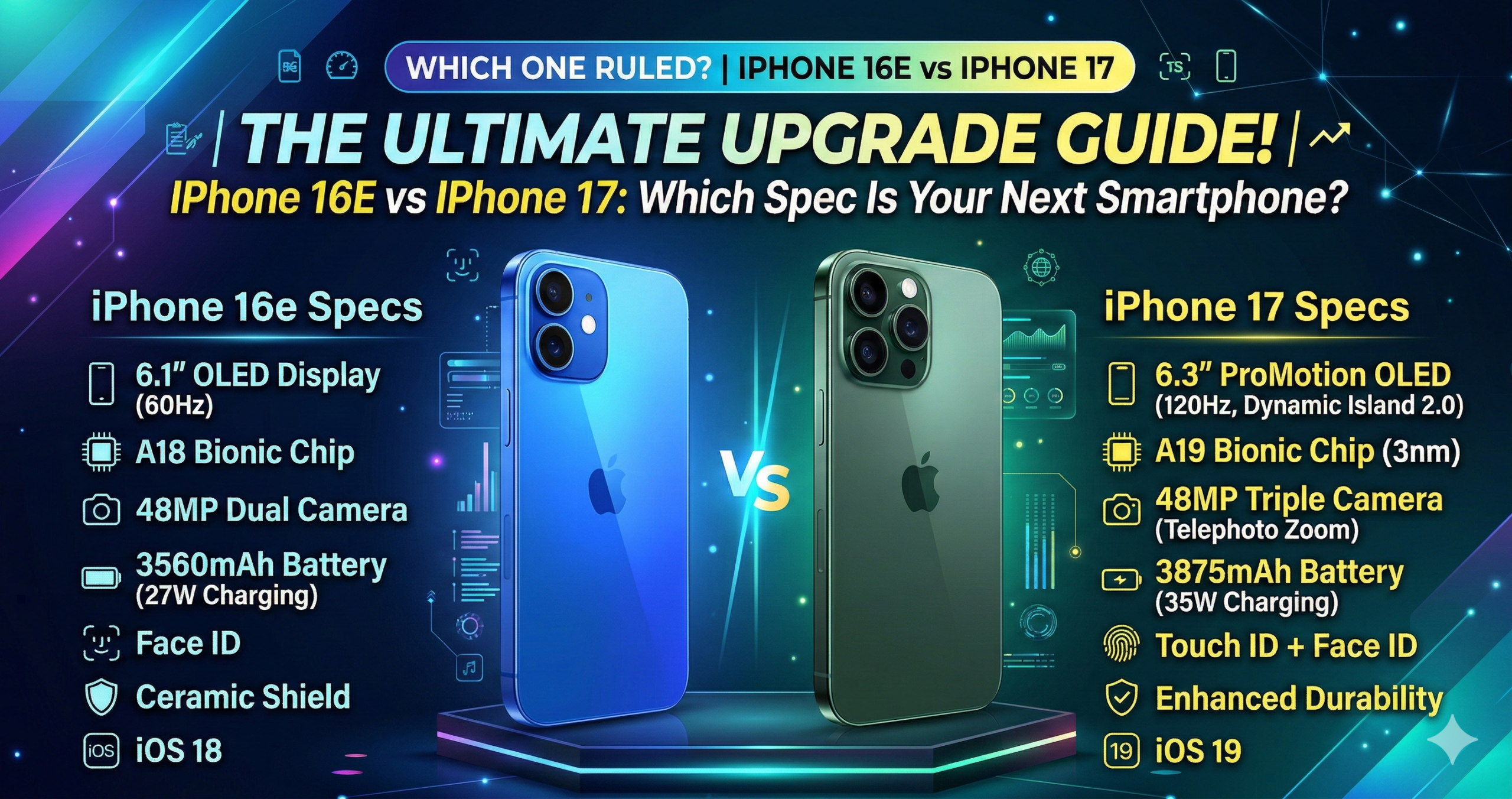 iPhone 16 vs iPhone 17