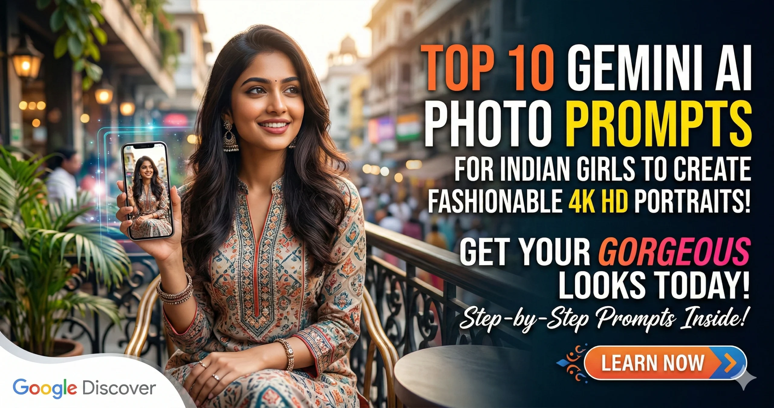 Gemini AI Photo Prompts For Indian Girls